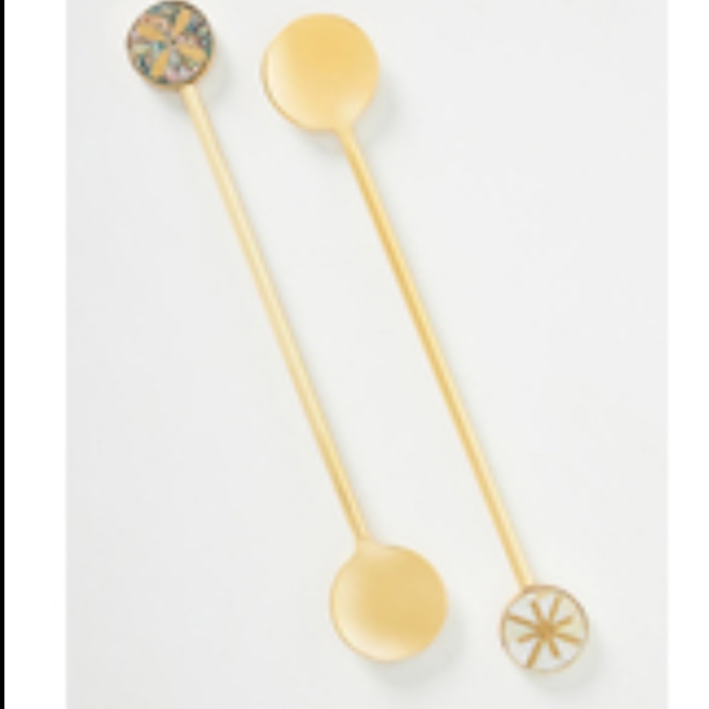 Anthropologie Whitney cocktail spoon